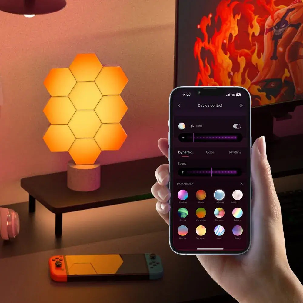 COLOLIGHT Hexagon 10 PCS Light Kit