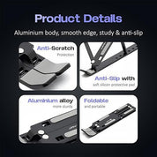 Premium Laptop Holder Stand - Aluminum Cooling Pad for Desk | UAE