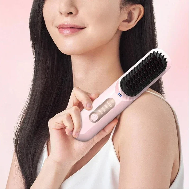 SmoothGlow Hair Straightening Comb
