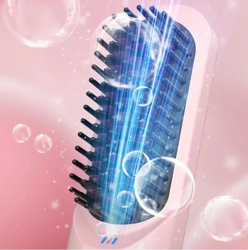 SmoothGlow Hair Straightening Comb