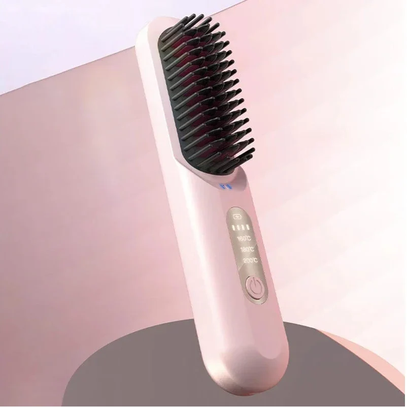 SmoothGlow Hair Straightening Comb