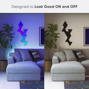 Nanoleaf Blocks Combo XL Smart Light Panels with Shelf & Pegboard
