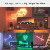 Nanoleaf Lines LED Light Bars – 9 Pack Smarter Kit