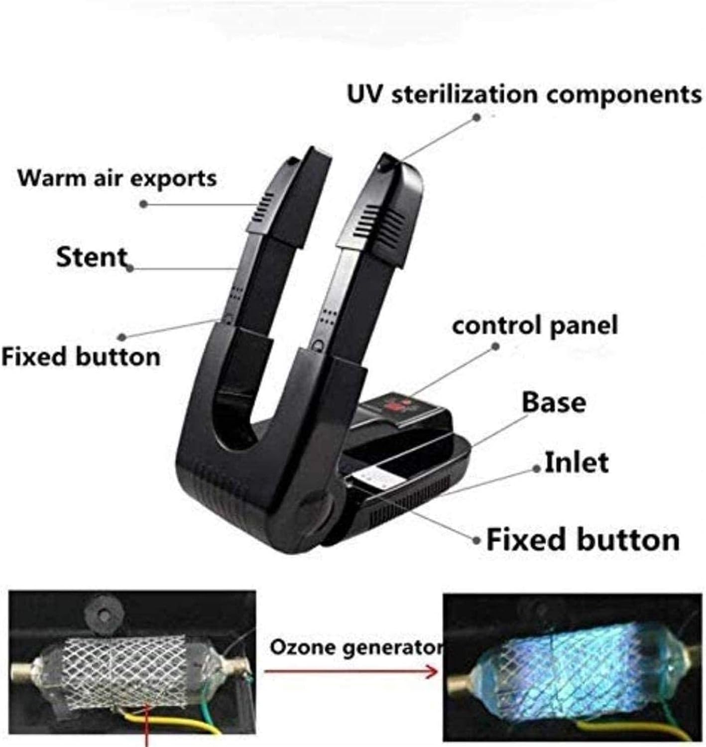 Smart Electric Shoe Dryer Multi-Colors
