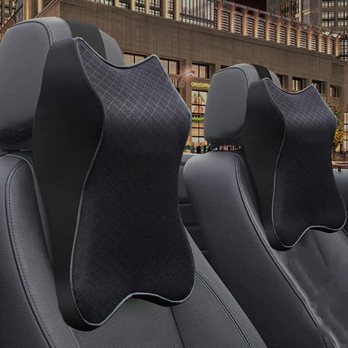 Ergonomic Memory Foam Car Seat Headrest Pillow