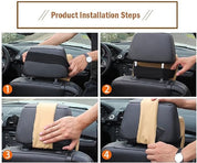 Ergonomic Memory Foam Car Seat Headrest Pillow