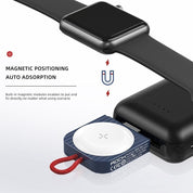Compatible With Magnetic Wireless Universal Fast Wireless Charger Blue