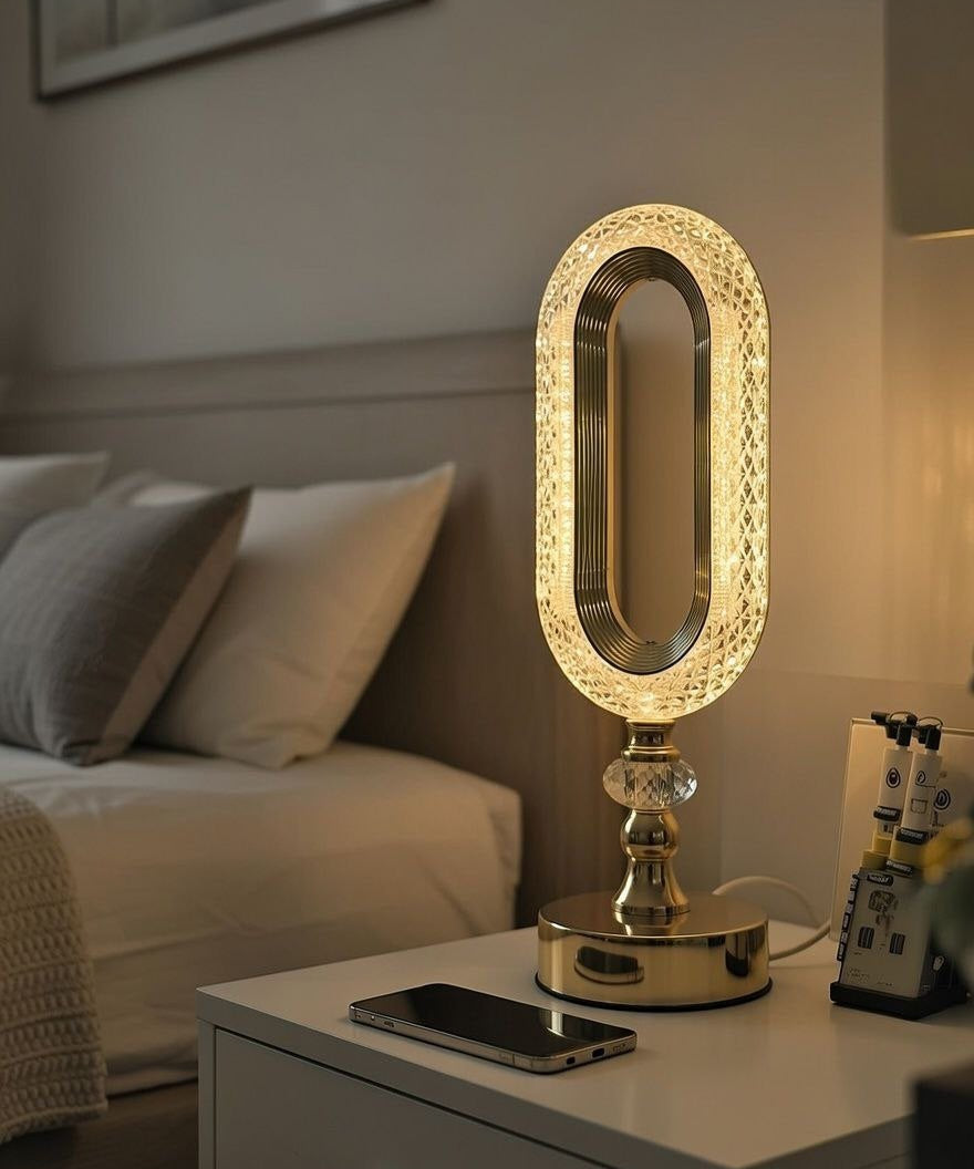 Crystal LED Table Lamp