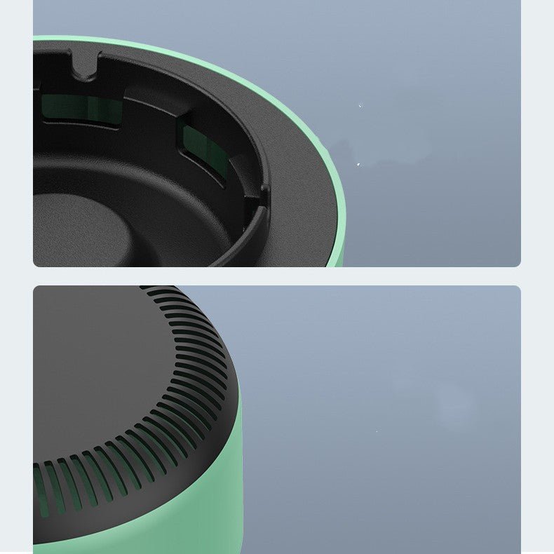 Electronic Intelligent Ashtray Air Purifier Green