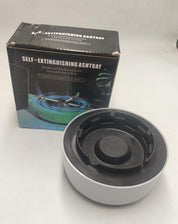Electronic Intelligent Ashtray Air Purifier Green