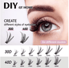 DIY Eyelash Cluster Kit Complete Set Natural Look