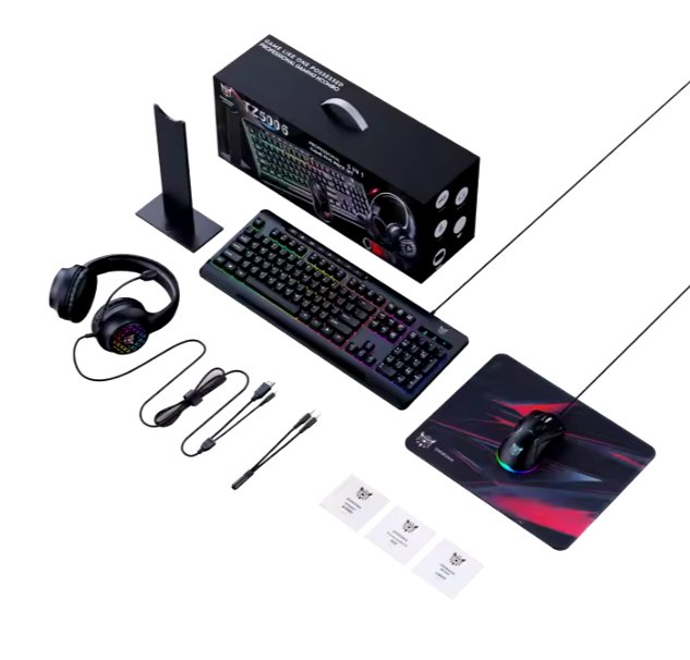 G32 USB Gaming Set Keyboard Mouse Combo RGB Backlit Multi-Colors