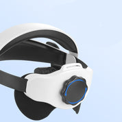 Adjustable VR Headset Elite Version Head-Mounted Accessories White